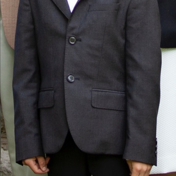 Burberry Children Boys Suit jacket Blazer dark grey - Picture 2 of 10